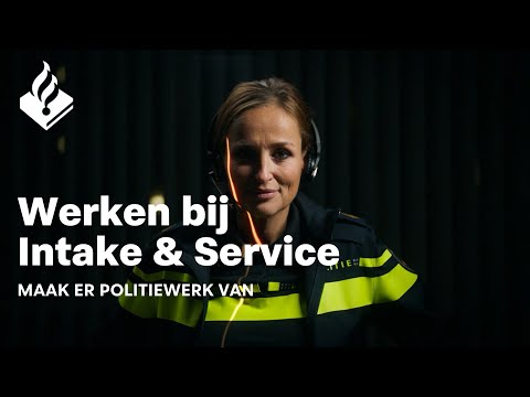 Geen spoed, wel politie: 0900 8844 - werken bij Intake & Service