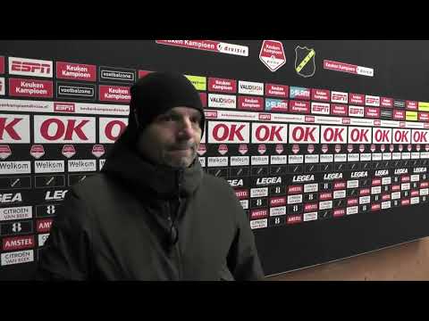 BSR TV: Maurice Steijn na NAC-FC Eindhoven (2-1)
