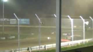 preview picture of video 'Sharon Speedway ULMS Dirt Late Model Feature Highlights 4-20-2013'