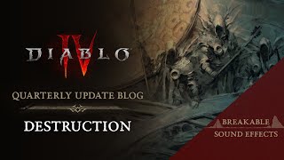 Дизайн звука в Diablo IV — Ежеквартальный отчет о ходе разработки