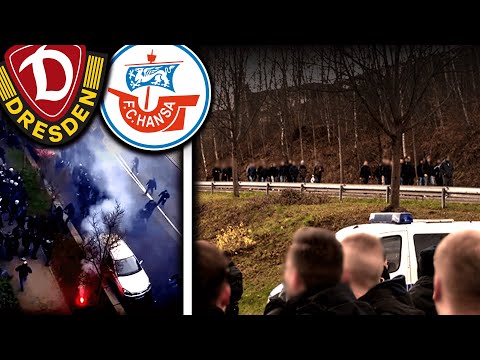 When Hansa showed up in Dresden with 70 hooligans...