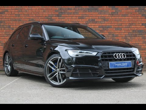 2017 (17) Audi A6 Avant 2.0 TDI ultra Black Edition S Tronic Euro 6 (s/s) 5dr