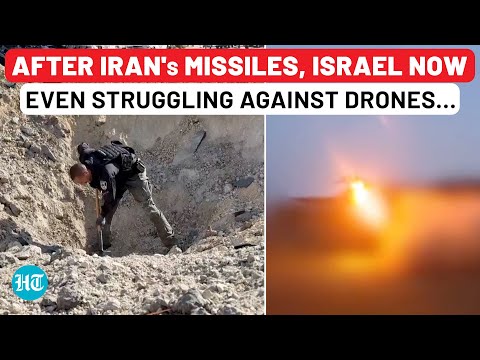 After Iran Missile Damage, Israel Army Can't Even Stop Drones? IDF Confesses Amid Big UAV Strike…