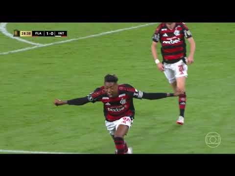Gol de Bruno Henrique Hoje, Gol do Flamengo hoje | Flamengo 1 x 0 Internacional | Libertadoes 2025