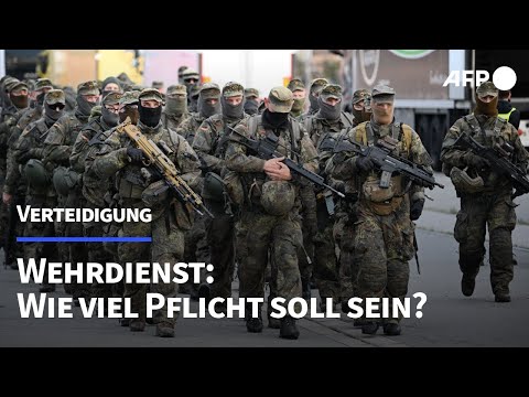 Wehrdienst: Wie viel Pflicht soll sein? | AFP
