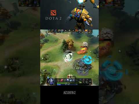 Insane Tinker 1 vs 4 200IQ #dota2  #shorts #tinkerdota2 #bzm