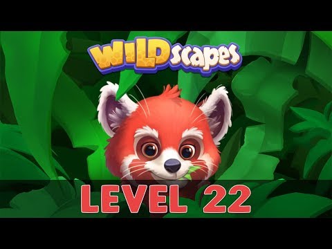 Wildscapes Level 22 - No Boosters (GAMEPLAY)