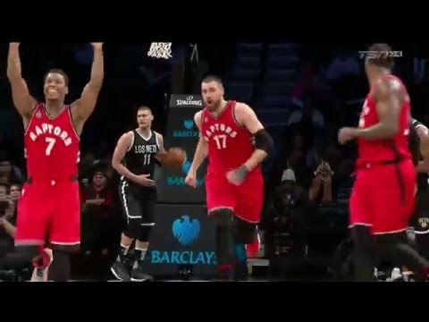 Raptors Highlights: Lowry To JV Alley-Oop - January 6, 2016