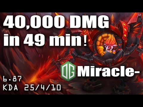 World's best Timber - Miracle - DOTA 2 - NaVi vs OG DreamLeague Season 5 2016 - [Game play]