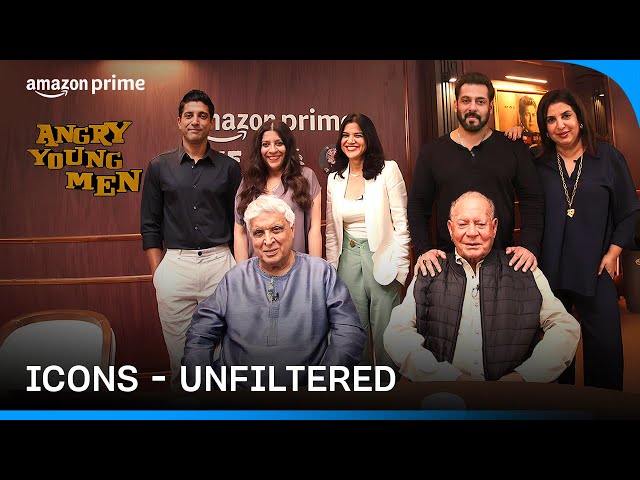 Icons In Conversation ft. Salim-Javed, Salman, Farhan, Zoya, Namrata and Farah | Angry Young Men SDDEFAULT Thumbnail
