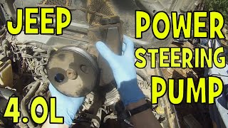 How To Replace Jeep Cherokee Power Steering Pump