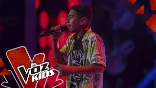Fredy canta Puntos Suspensivos – Audiciones a Ciegas | La Voz Kids Colombia 2019