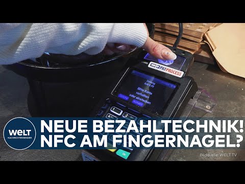 BEZAHLEN PER FINGERNAGEL: Schweizer Firma bringt NFC-Nagelchip nach München – Erster Test läuft!