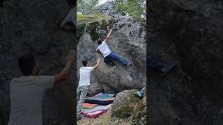 Video thumbnail de El Pufo, 7A. El Escorial