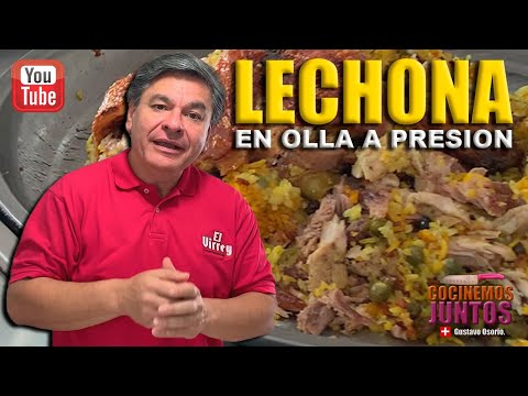 Como hacer "LECHONA EN OLLA EXPRESS" | muy facil...!!!