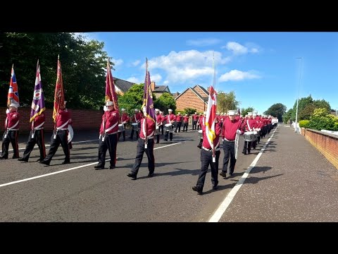 Shankill Protestant Boys Accompanied By Ballymacash Campsie Club 2021