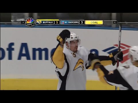 Buffalo Sabres @ New York Rangers Game 6 (5/6/07) Goals + Final Seconds