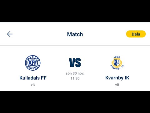 Kulladals FF - Kvarnby IK