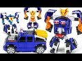 Hello CarBot 2 In 1 LuckyPunch Half Division Car Deformation Vehicle Robot Toys