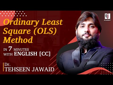 Econometrics # 3 :Ordinary Least Square (OLS) Method - Urdu / Hindi / English [CC]