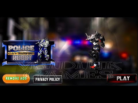 US POLICE TRANSFORM ROBOT CAR || Super Mobile Games || Android Gameplay