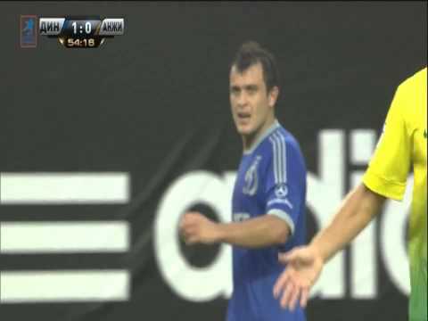 Динамо - Анжи (2-1) Обзор матча