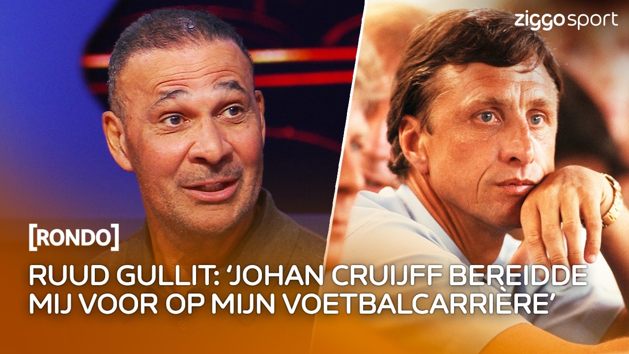 Héérlijke anekdote van Ruud Gullit over zijn ervaringen met Johan Cruijff 🗣️ | Rondo 16/03/2026