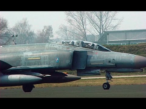 F4 Phantom , Fighter Squadron 72 "Westfalen" ,Hopsten Airbase,Germany,March23 , 2000.