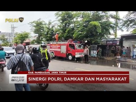 PRESISI UPDATE: POLRES PAMEKASAN AMANKAN PERISTIWA KEBAKARAN 21/12/2025 (17.00)