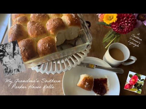 How To Make My Grandma’s Southern Parker House Rolls - The Best And Fluffiest Dinner Rolls