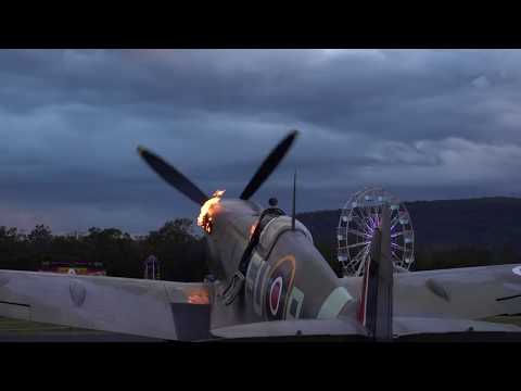 Spitfire spitting fire!