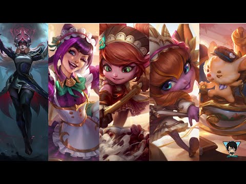 Unlocking Coven Syndra & Cafe Cuties Skin on reroll - League of Legends