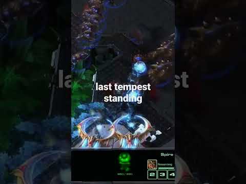 Last Tempest Standing Battle against the Swarm #shortsvideo #rts #starcraft2 #sc2 #pcgaming #esports