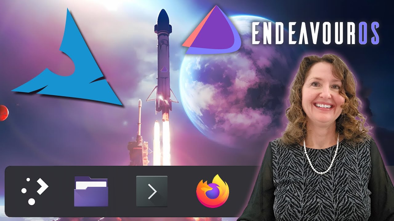 Mum Tries Out EndeavourOS Neo (2024)