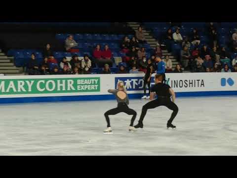 Evgenia TARASOVA Тарасова / Vladimir MOROZOV Морозов - SP practice - 2018 Grand Prix Final