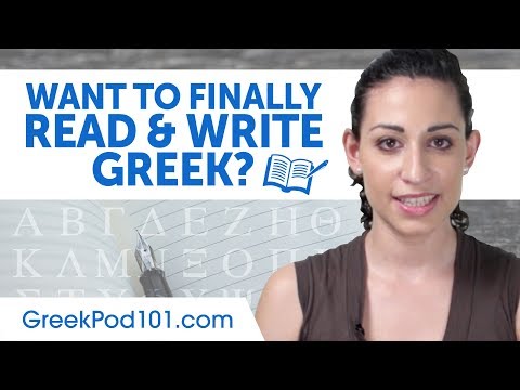 Learn Greek Alphabet - How to Read and Write Greek