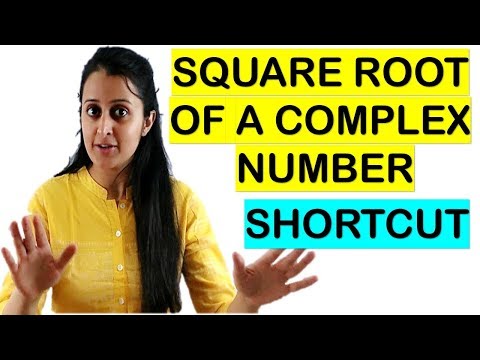 SQUARE ROOT OF A COMPLEX NUMBER IN 10 SECONDS// JEE/EAMCET/NDA TRICKS Video