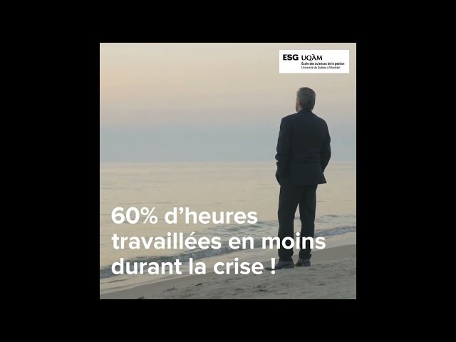 60% d’heures travaillées en moins durant la crise!