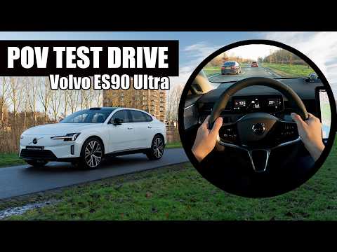 2026 Volvo ES90 Ultra Launch Edition (333 HP) | POV Test Drive