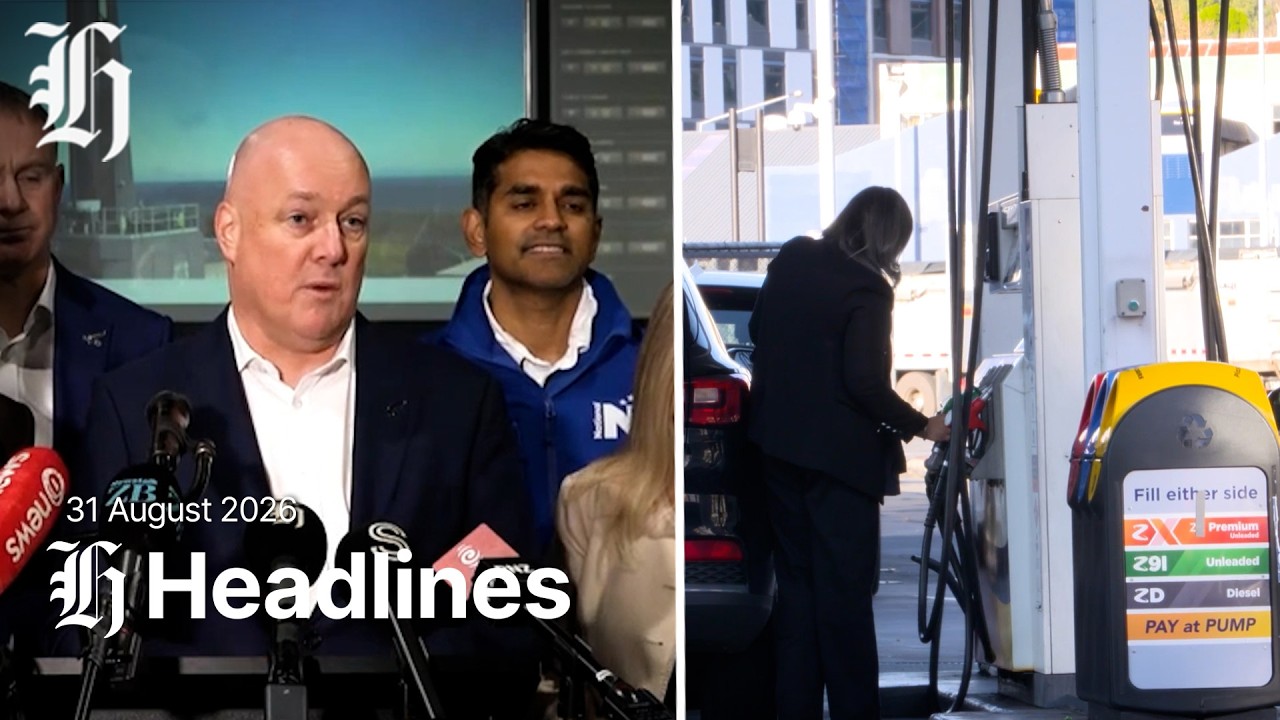 NZ Herald Afternoon Headlines | Monday, August 31, 2026