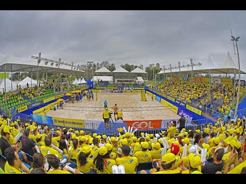 Final da etapa de Ribeirão Preto (SP) - Circuito Brasileiro: Evandro/Bruno x Alison/Álvaro