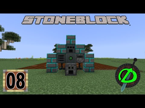 Defense041 - A Dimension Hopping Fool | StoneBlock Modded Minecraft | Episode 08