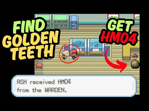 Where to Find HM04 Strength in Pokemon FireRed & LeafGreen Fast