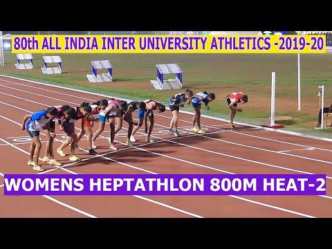 800m Womens Heptathlon Heat-2