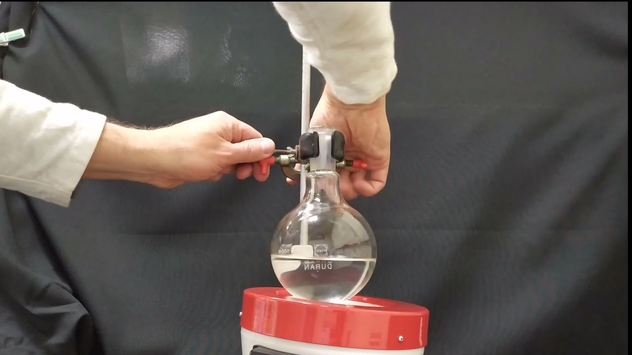 Extração de óleo de soja em Soxhlet (extração contínua)