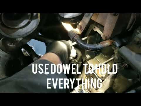 Cummins oil filter housing/cooler removal