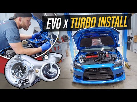 Installing a 57mm Turbo on the Evo X! (FULL DIY TUTORIAL)