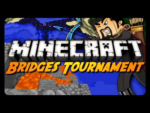 Minecraft: Bridges PVP Tournament! - Round 1 - AntVenom POV!