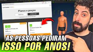 O MELHOR APP para criar PERSONAGENS 3D agora tem plano mensal