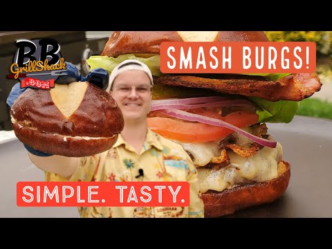 How To: Smash Burgers! Easy Recipe, Big Smiles!!